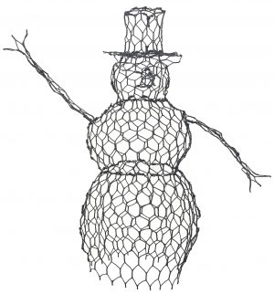 Snowman - Membership Downloadable Template & instructions