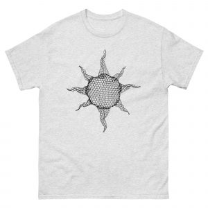 ChickenWired Sun sculpture T-shirt