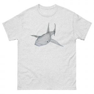 ChickenWired Shark sculpture T-shirt