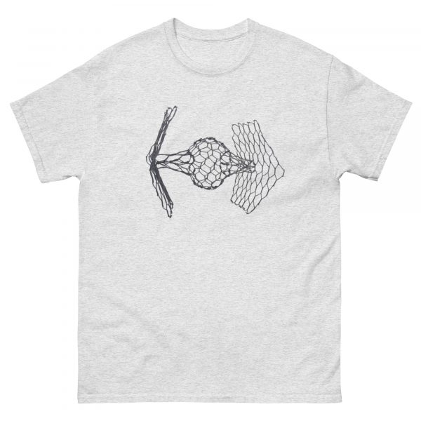 ChickenWired Villain space ship sculpture T-shirt - Image 1