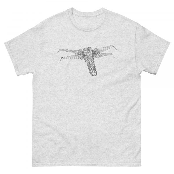 ChickenWired Hero space ship sculpture T-shirt - Image 1