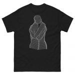 ChickenWired Peace sculpture T-shirt - Dark T-shirt style