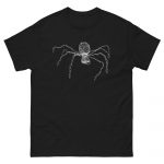 ChickenWired Spider sculpture T-shirt - Dark T-shirt style