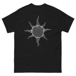 ChickenWired Sun sculpture T-shirt - Dark T-shirt style