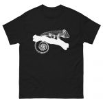 ChickenWired Chameleon sculpture T-shirt - Dark T-shirt style