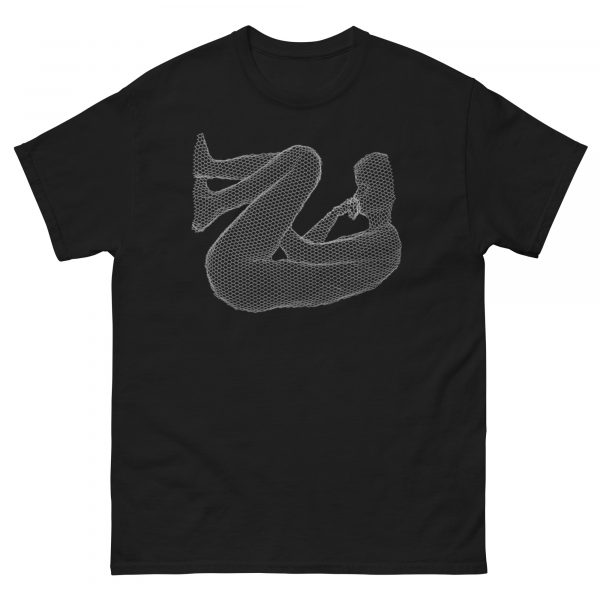 ChickenWired Deep in thought sculpture T-shirt - Dark T-shirt style - Image 1