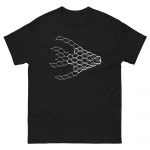 ChickenWired Angel Fish sculpture T-shirt - Dark T-shirt style