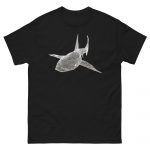 ChickenWired Shark sculpture T-shirt - Dark T-shirt style - Image 2