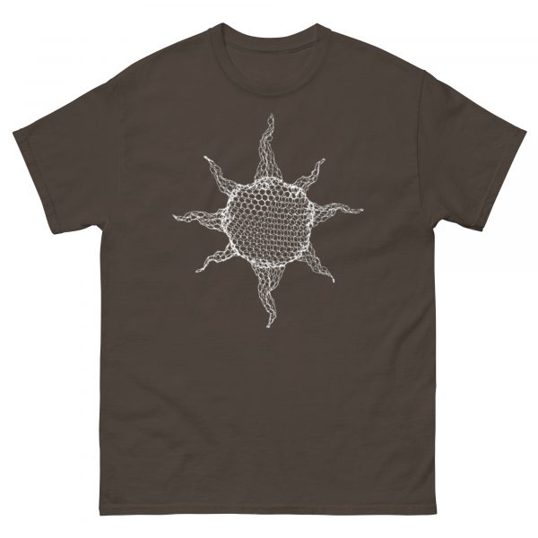 ChickenWired Sun sculpture T-shirt - Dark T-shirt style - Image 3
