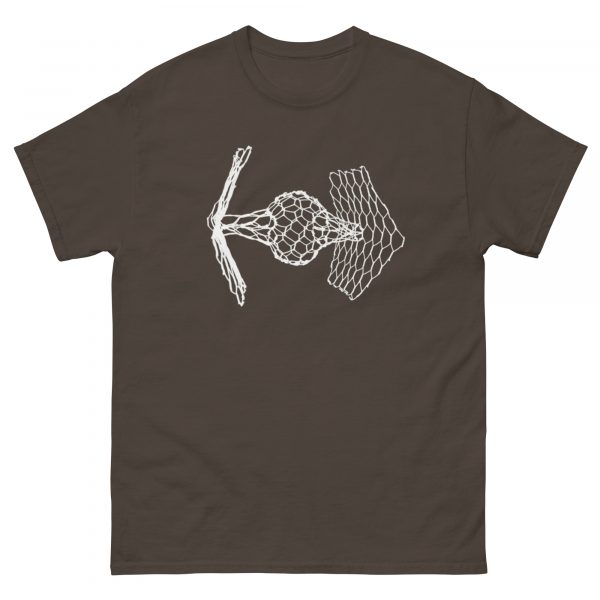ChickenWired Villain space ship sculpture T-shirt - Dark T-shirt style - Image 1