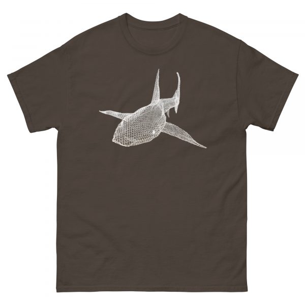 ChickenWired Shark sculpture T-shirt - Dark T-shirt style - Image 1