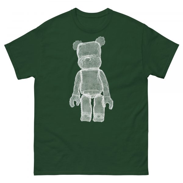 ChickenWired Wire bear T-shirt, dark T-shirt style - Image 3