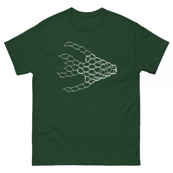 ChickenWired Angel Fish sculpture T-shirt - Dark T-shirt style - Image 4