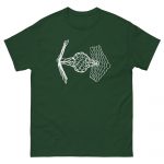 ChickenWired Villain space ship sculpture T-shirt - Dark T-shirt style - Image 4