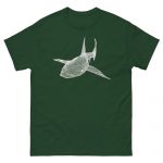 ChickenWired Shark sculpture T-shirt - Dark T-shirt style - Image 4
