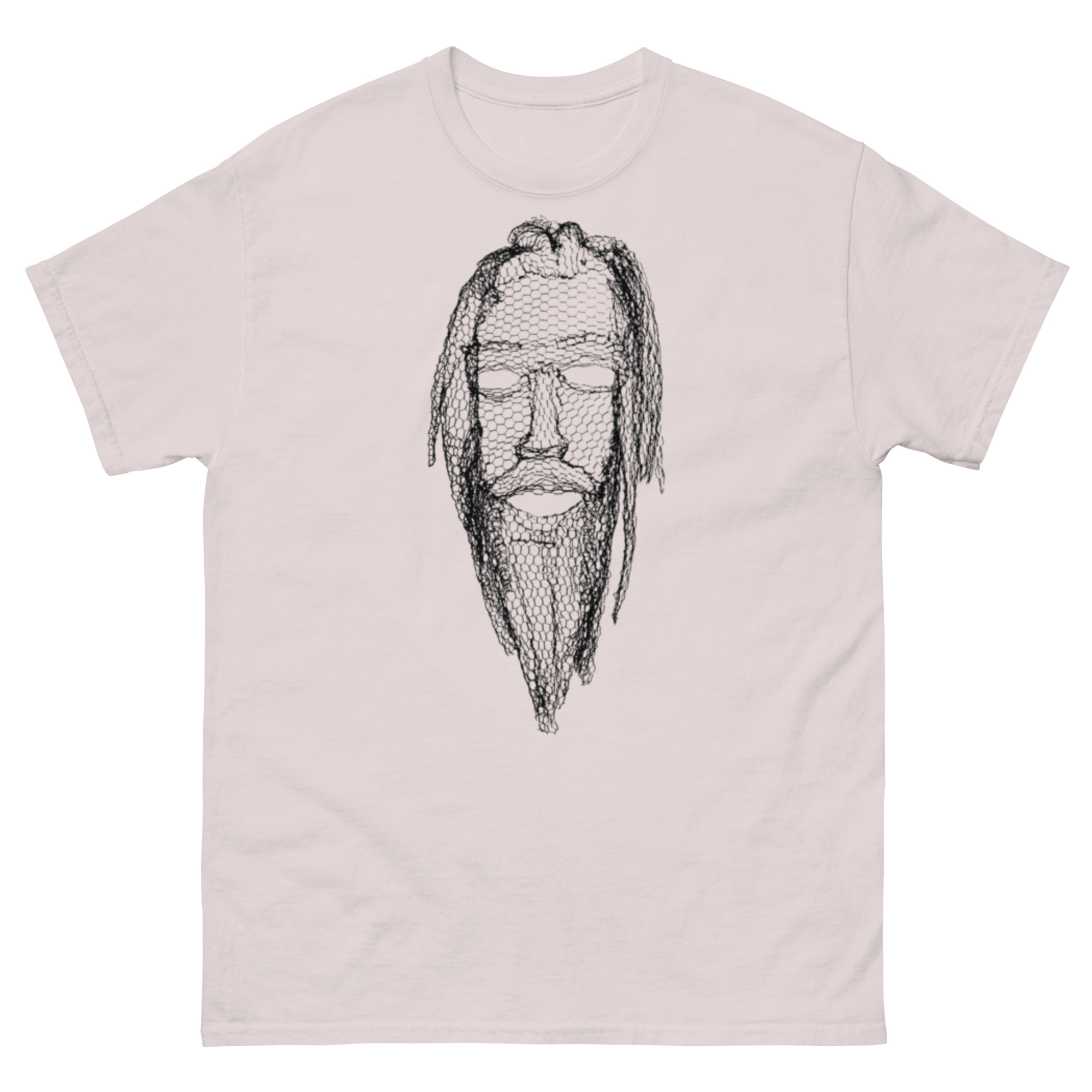 unisex-classic-tee-ice-grey-front-68c3d9e7e576c.jpg ChickenWired Wireman T-shirt - Image 2