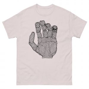 ChickenWired Hand sculpture T-shirt