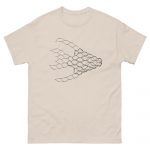 ChickenWired Angel fish sculpture T-shirt - Image 4