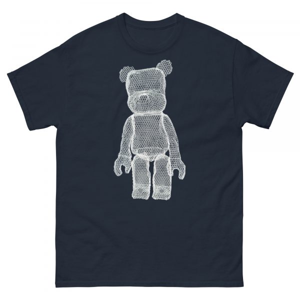 ChickenWired Wire bear T-shirt, dark T-shirt style - Image 2