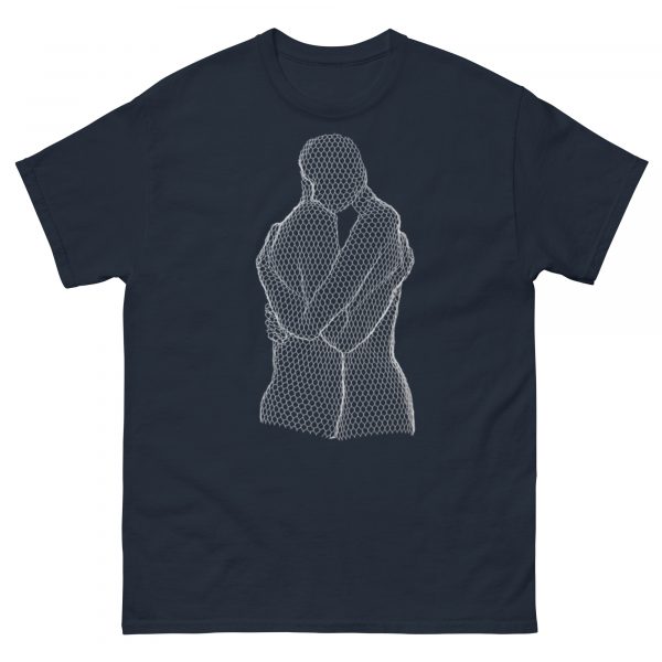 ChickenWired Peace sculpture T-shirt - Dark T-shirt style - Image 4