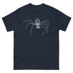 ChickenWired Spider sculpture T-shirt - Dark T-shirt style - Image 3