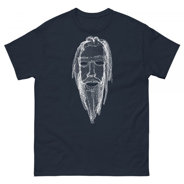 ChickenWired Wireman sculpture T-shirt - Dark T-shirt style - Image 3