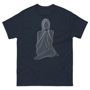 ChickenWired Jennifer sculpture T-shirt - Dark T-shirt style