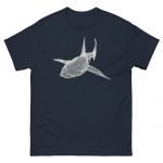 ChickenWired Shark sculpture T-shirt - Dark T-shirt style - Image 3
