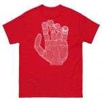 ChickenWired Hand sculpture T-shirt - Dark T-shirt style - Image 3