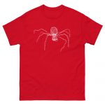 ChickenWired Spider sculpture T-shirt - Dark T-shirt style - Image 4