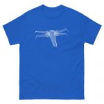 ChickenWired Hero space ship sculpture T-shirt - Dark T-shirt style - Image 5