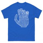 ChickenWired Hand sculpture T-shirt - Dark T-shirt style - Image 4