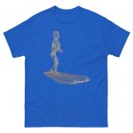 ChickenWired Surfer sculpture T-shirt - Dark T-shirt style - Image 4