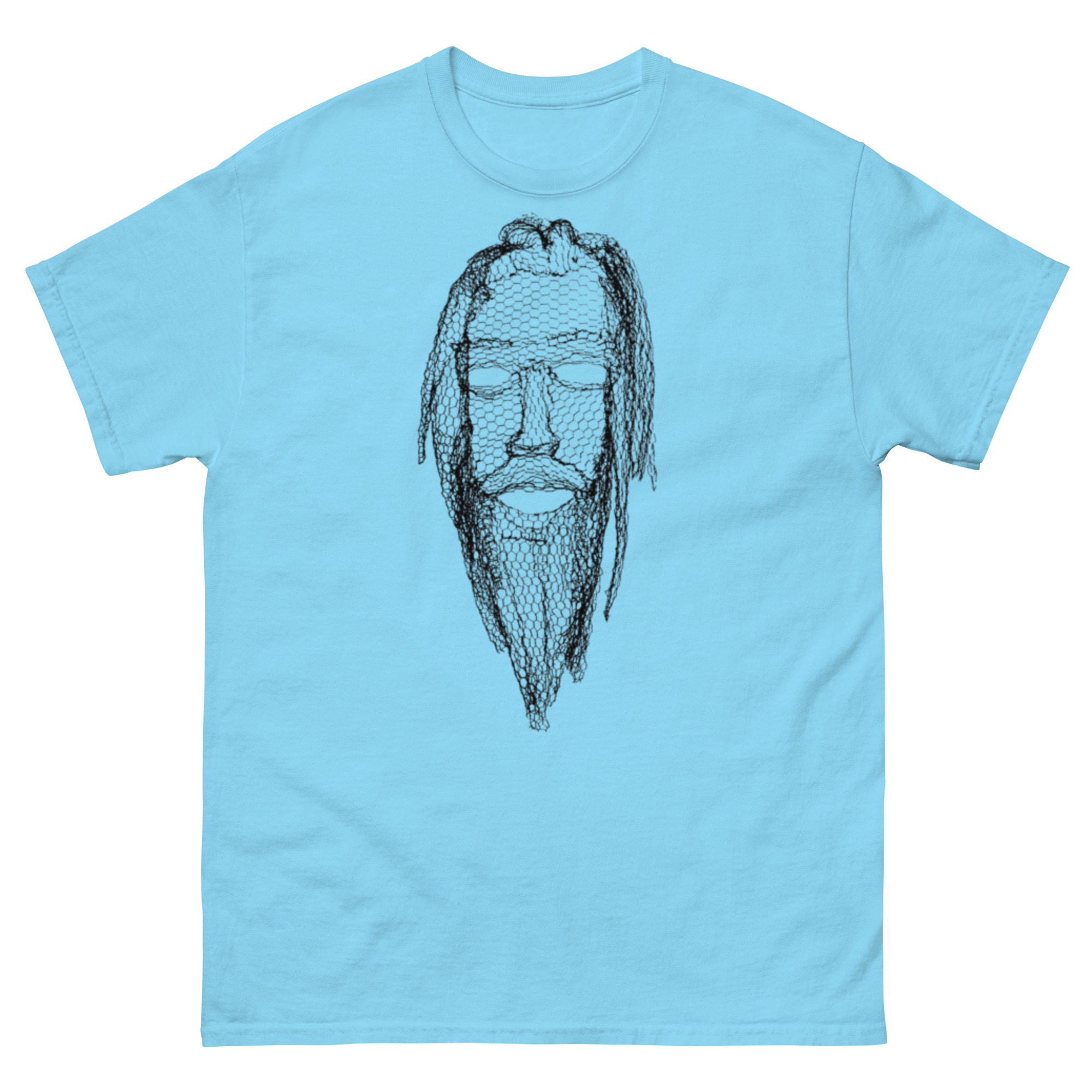 unisex-classic-tee-sky-front-68c7dc12e05af.jpg ChickenWired Wireman T-shirt - Image 3