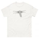 ChickenWired Hero space ship sculpture T-shirt